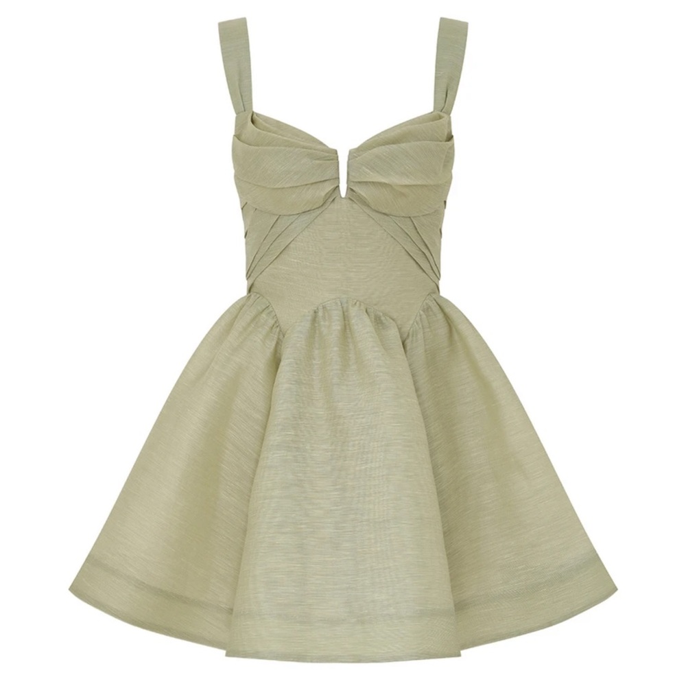 Zimmermann Rebellion Drape Mini Dress